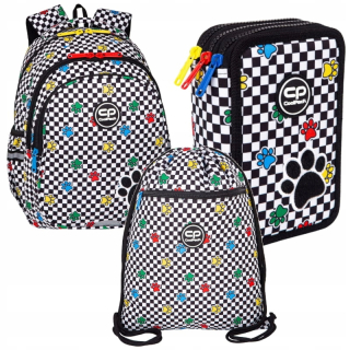 MLÁDEŽ CHECKOVANÝ COOLPACK ŠKOLSKÝ BATOH + 2 ďalšie produkty